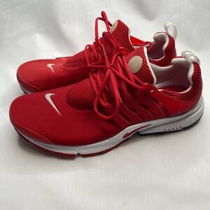 Nike presto Red Athletic Sneakers men’s size 10